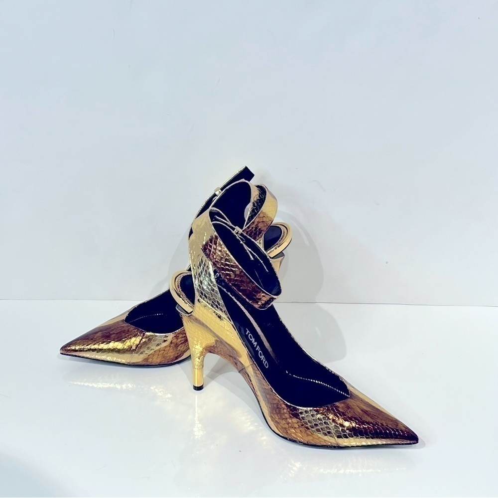 Tom Ford Homalopisis Buccata, water snake heels